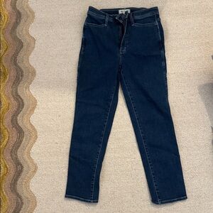 Madewell slim straight jeans
